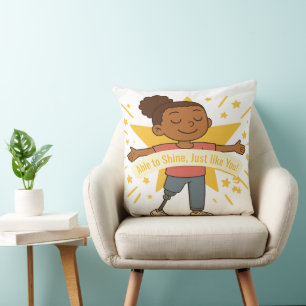 Kann nach Shine, genau wie du Kissen werfen