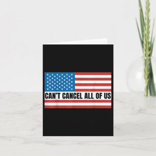 Kann nicht alle US-amerikanische Flagge abbrechen Karte