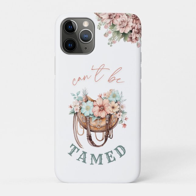 Kann nicht als Boho Country Girl Style gezähmt wer Case-Mate iPhone Hülle (Rückseite)