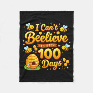 Kann nicht glauben, dass es schon 100 Tage Schule Fleecedecke