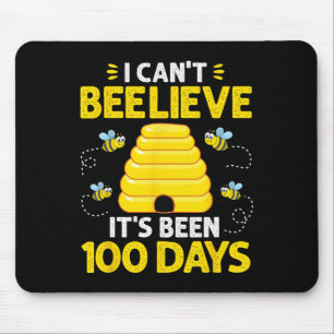 Kann nicht glauben, seine 100 Tage Bienen 100. Tag Mousepad