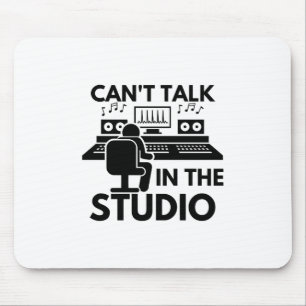 Kann nicht in der Studio Music Production Record s Mousepad