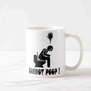Kann nicht kacken! kaffeetasse
