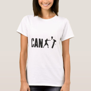 Kann nicht lustiger Boxtrainer Boxcoach Boxer spie T-Shirt