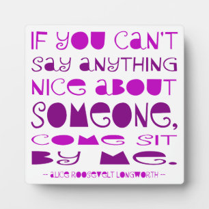 Kann nicht schön von mir sagen fotoplatte