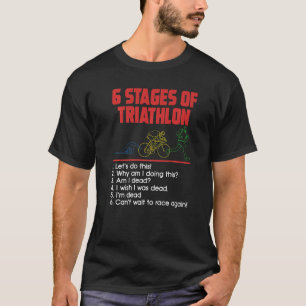 Kann nicht warten, Athlete Triathlon wieder zu ren T-Shirt