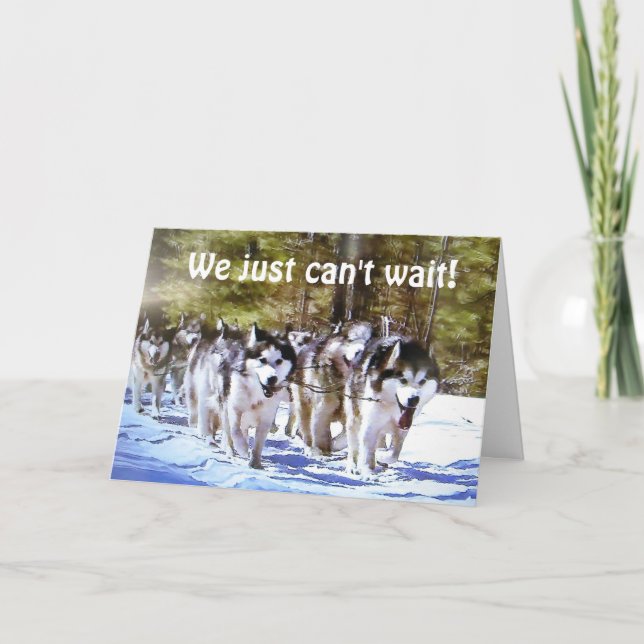 KANN NICHT WARTEN, IHNEN "GLÜCKLICH 30. BIRTHTAG"  KARTE (Vorderseite)