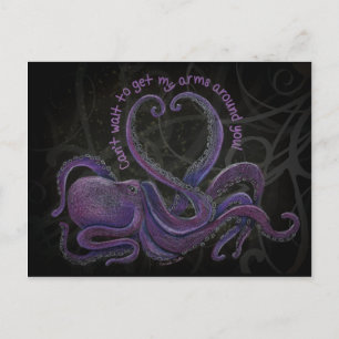 Kann nicht warten, um meine Waffen um dich herum P Postkarte