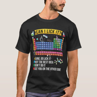 Kann Periodensystem lustige Wissenschaft Chemie le T-Shirt