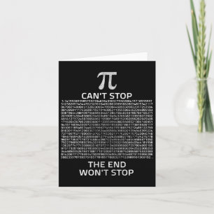 Kann Pi nicht aufhalten mit Vintagem Lehrer Pi Da Karte