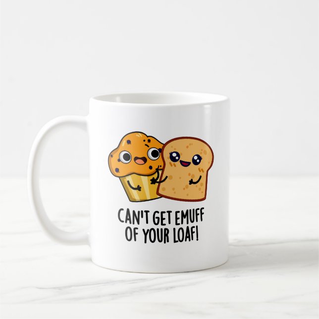 Kann sich nicht an deinen feinen Funny Food Pun ge Kaffeetasse (Links)