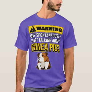 Kann spontan anfangen, über Guinea von Schweinen z T-Shirt