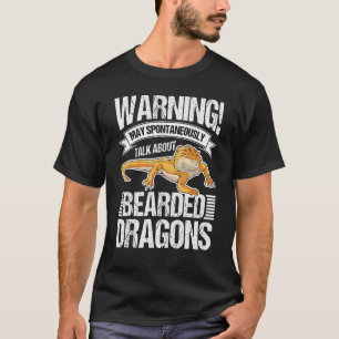 Kann spontan über bärtige Drachen sprechen 3 T-Shirt