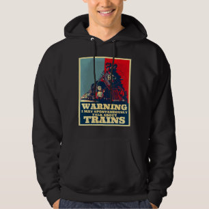 Kann spontan über den Motor von Zugdämpfer reden Hoodie