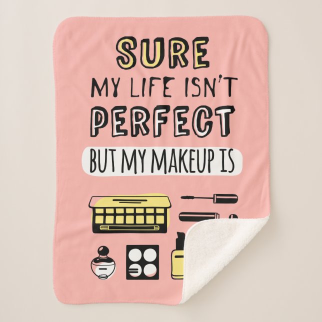 Kann Sure Make-up ist nicht perfekt Sherpadecke (Vorderseite)