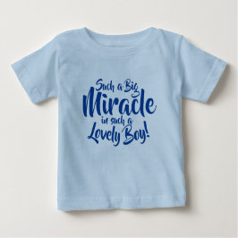 Kann Text so ein großes Wunder im lieblichen Junge Baby T-shirt