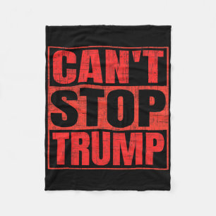 Kann Trump Präsident Donald Trump 2025 nicht stopp Fleecedecke