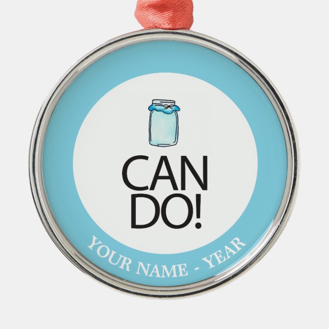 Kann tun ornament aus metall (Vorne)