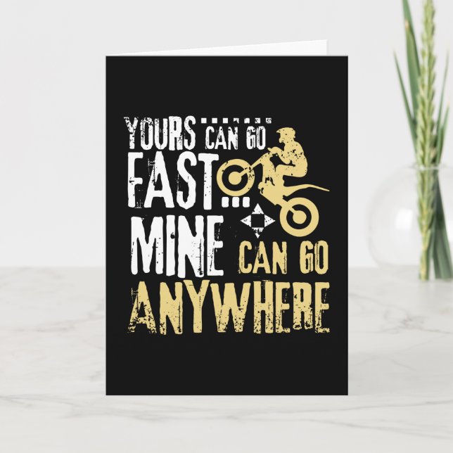 Kann überall hin fahren karte (Vorderseite)