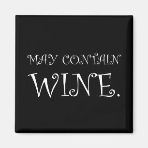 Kann Wein-lustiges Weiß enthalten Magnet