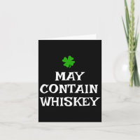 Kann Whiskey enthalten St. Patrick's Day Trinken I