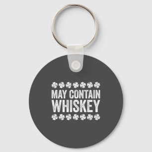 Kann Whiskey-Shirt Lustige Männer Frauen St. Patri Schlüsselanhänger