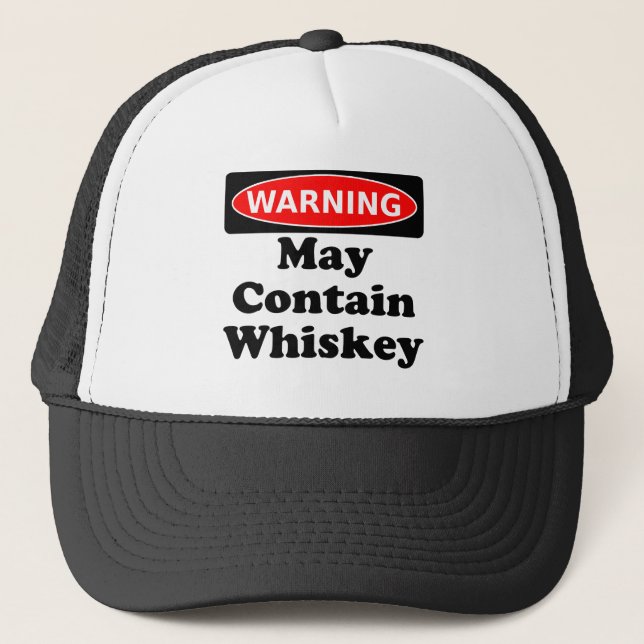 Kann Whisky enthalten Truckerkappe (Vorderseite)