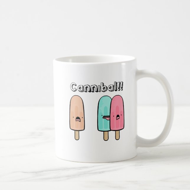 KANNIBALE! KAFFEETASSE (Rechts)