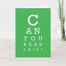 Kannst du das lesen?