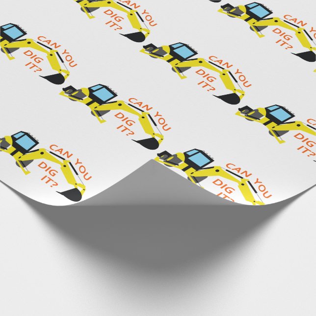 Kannst du es tun? geschenkpapier (Ecke)