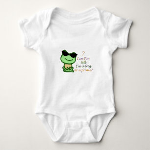 Kannst du mir sagen, dass ich ein Frosch oder Prin Baby Strampler