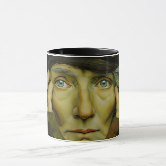 Kannst du Schritt halten? Mug Tasse (Zentrum)