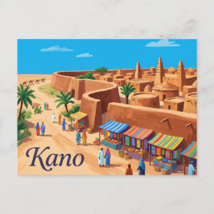 Kano Nigeria Postkarte