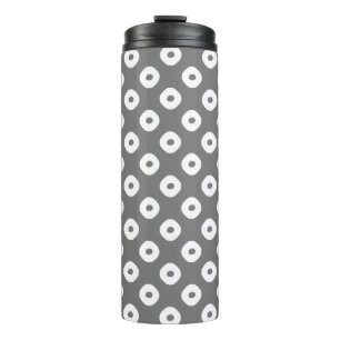 "Kanoko" Fawn Spot Muster weiß Thermosbecher