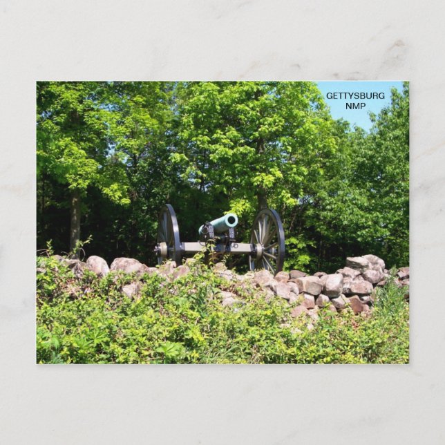 KANONE AUF PRIESTERSEMINAR RIDGE POSTKARTE (Vorderseite)