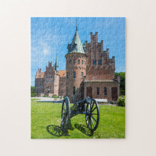 Kanone bei Schloss Egeskov Puzzle