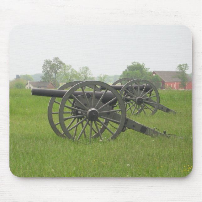 Kanone in Gettysburg Mousepad (Vorne)