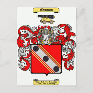 Kanone (irisch) postkarte