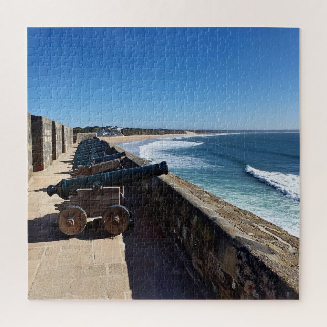 Kanonen an der Küste Puzzle (Vertikal)