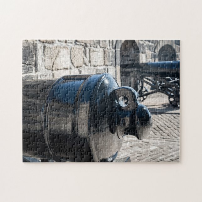 Kanonen Edinburgh Castle. Puzzle (Horizontal)