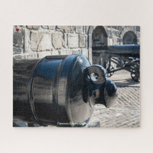 Kanonen Edinburgh Schottland Puzzle