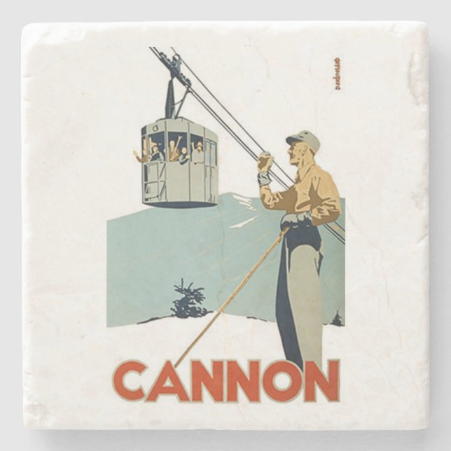 Kanonen-GebirgsUntersetzer Steinuntersetzer (Vorderseite)