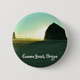 Kanonen-Strand-Oregon-Knopf Button