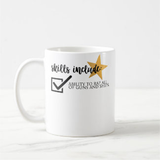 Kanonen und Schiffe Kaffeetasse