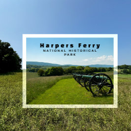 Kanonen, Ziviler Krieg, Harpers Ferry NHP Postkarte