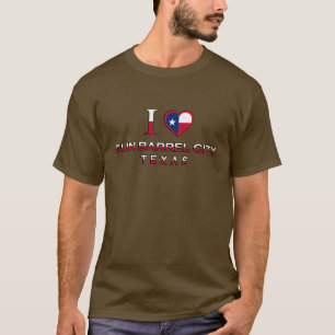 Kanonenrohr-Stadt, Texas T-Shirt