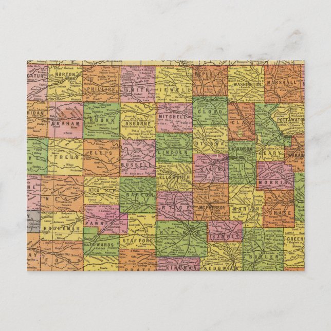 Kansas 4 postkarte (Vorderseite)