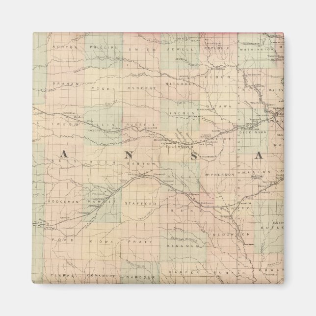 Kansas 6 magnet (Vorne)