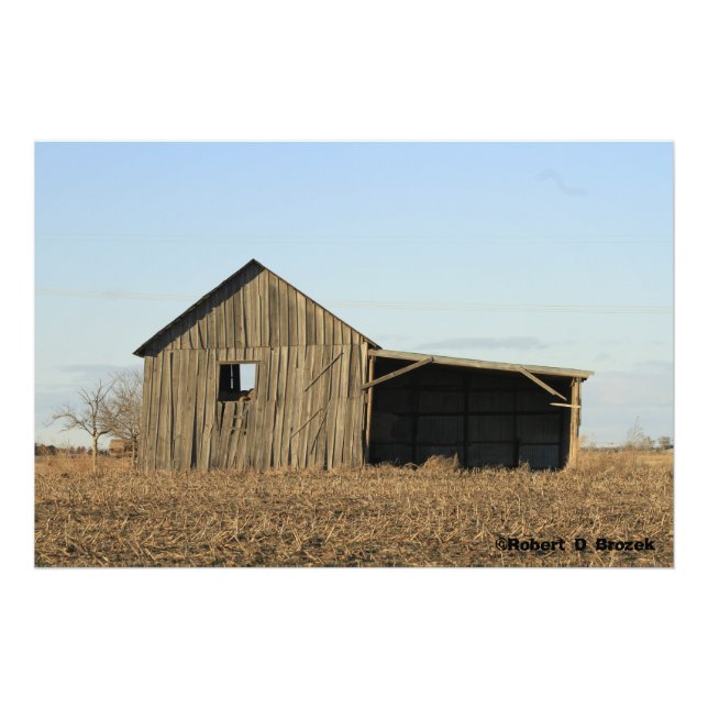 Kansas Altes Holz Foto Erweiterung (Vorne)