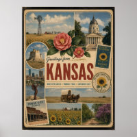Kansas Authentischer Vintage-Stil